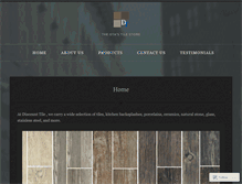Tablet Screenshot of discounttile.ca